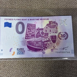 'Foynes Museum' Souvenir Bank Note