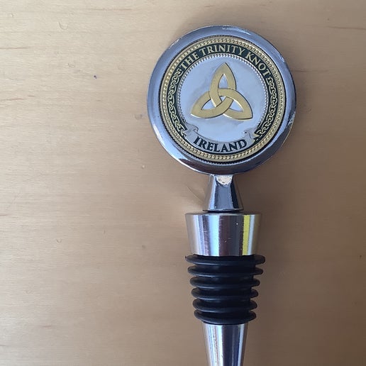 'Trinity Knot' Bottle Stopper Foynes Flying Boat & Maritime Museum